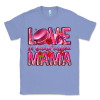 Colony Blue Love is Being Called Mama Classic Tee - CowhideDigitalArt