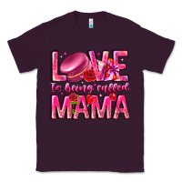 Plum Love is Being Called Mama Classic Tee - CowhideDigitalArt