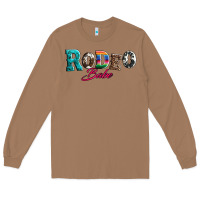 Toasted Coconut rodeo babe turquoise serape cowhide leopard Long Sleeve Tee - Artiststas