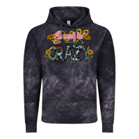 Cloud Black beautiful crazy Vintage Hoodie - CowhideDigitalArt