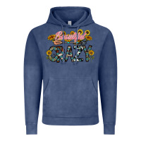 Vintage Denim beautiful crazy Vintage Hoodie - CowhideDigitalArt