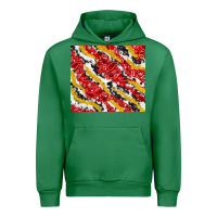 Emerald bandana and cowhide pattern Urban Hoodie - TumblerDesignByShophia