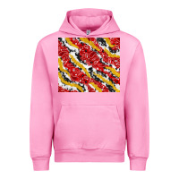 Fuchsia Pink bandana and cowhide pattern Urban Hoodie - TumblerDesignByShophia