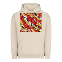 Pigment French Oak bandana and cowhide pattern Urban Hoodie - TumblerDesignByShophia