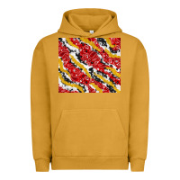 Pigment Peanut Butter bandana and cowhide pattern Urban Hoodie - TumblerDesignByShophia