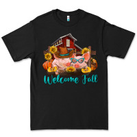 Black Welcome fall pigs Premium Tee - RanaPortraitStore