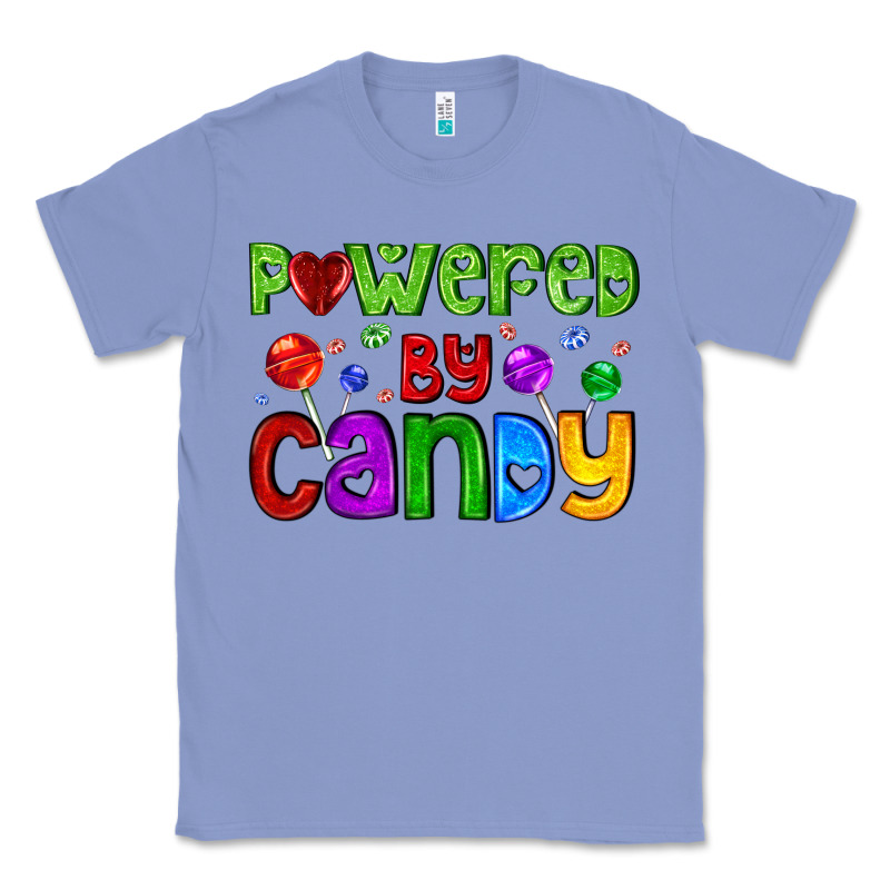 Powered By Candy With Lollipops Classic Tee by AdoDesignShop | Teevron