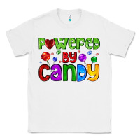 White powered by candy with lollipops Classic Tee - AdoDesignShop