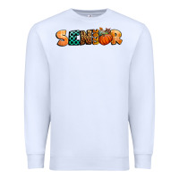 White fall senior 2023 Premium Sweatshirt - BundleAndBundleShop