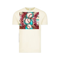 Vintage Arctic baseball leopard cowhide turquoise Vintage Tee - JahusDesignShop