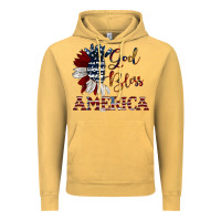 God Bless America Vintage Hoodie | Teevron