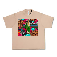 Burro san judas leopard cowhide tumbler Urban Heavy Tee - JahusDesignShop