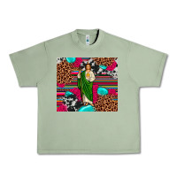 Oil Green san judas leopard cowhide tumbler Urban Heavy Tee - JahusDesignShop