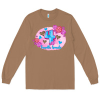 Toasted Coconut back to school flowers fourth grade 3200x2400 Long Sleeve Tee - AdoDesignShop