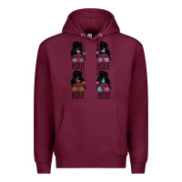 Burgundy KIDLIFE Girl Bundle Premium Hoodie - Bettercallsaul