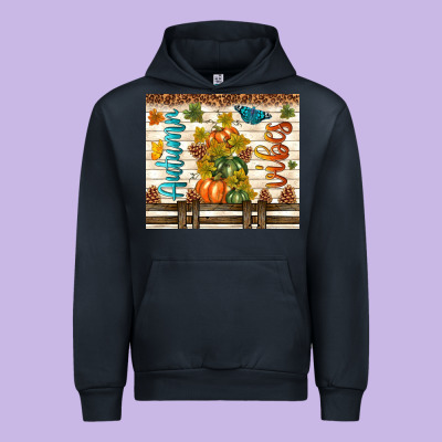 Autumn Vibes Urban Hoodie Designed By Tumblerdesignbyshophia