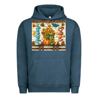Pigment Midnight Navy autumn vibes Urban Hoodie - TumblerDesignByShophia