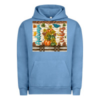 Pigment Pebble Blue autumn vibes Urban Hoodie - TumblerDesignByShophia