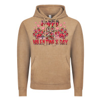 Vintage Coffee happy valentines day dog pet Vintage Hoodie - RacoonDesign