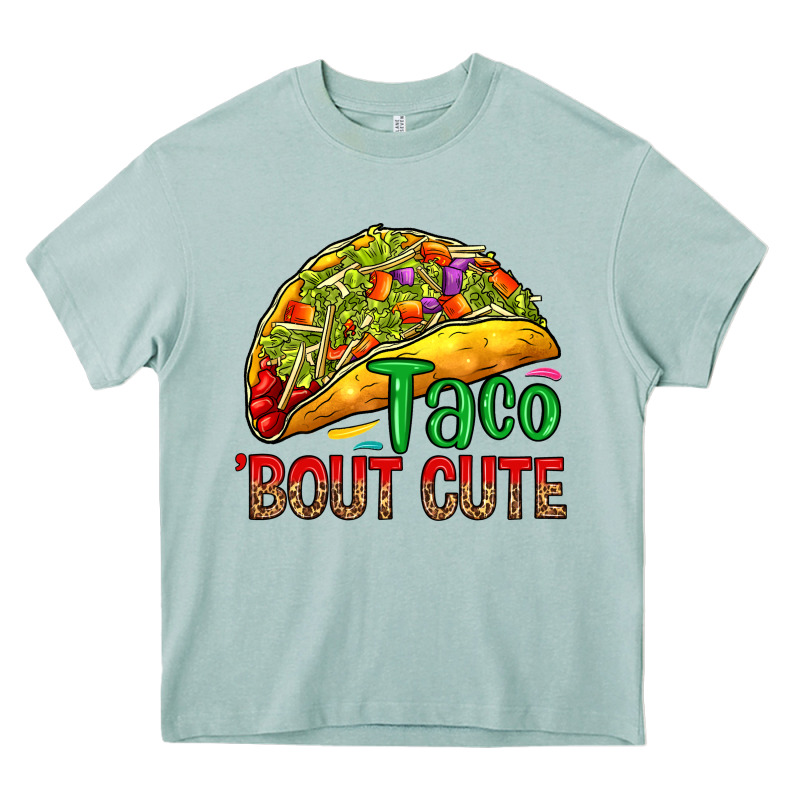 Taco 'bout Cute Heavy Core Tee by RanaPortraitStore | Teevron