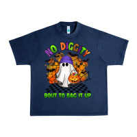 Navy no diggity bout to bag it up Urban Heavy Tee - Artiststas