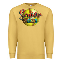 Antique Gold softball senior 2023 Premium Sweatshirt - BundleAndBundleShop