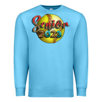Ocean Blue softball senior 2023 Premium Sweatshirt - BundleAndBundleShop