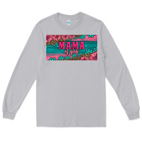 Moon Dust pink roses mama of girls license plate Long Sleeve Tee - Artiststas