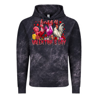 Cloud Black happy valentines day Vintage Hoodie - RacoonDesign