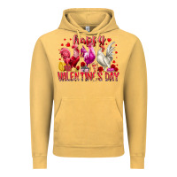 Vintage Mustard happy valentines day Vintage Hoodie - RacoonDesign