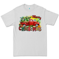 Dove Grey merry christmas truck Premium Tee - Zillion Design Studio