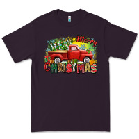 Plum merry christmas truck Premium Tee - Zillion Design Studio