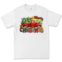 White merry christmas truck Premium Tee - Zillion Design Studio