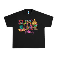 Black summer vibes Urban Heavy Tee - AdoDesignShop