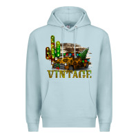 Blue Mist Rusty Grunge Car Vintage Premium Hoodie - Bettercallsaul