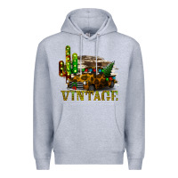 Heather Grey Rusty Grunge Car Vintage Premium Hoodie - Bettercallsaul