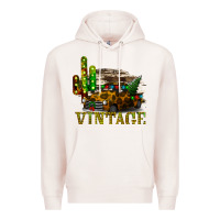 Pale Pink Rusty Grunge Car Vintage Premium Hoodie - Bettercallsaul