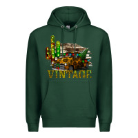 Sports Green Rusty Grunge Car Vintage Premium Hoodie - Bettercallsaul