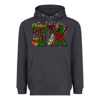 Smoke Christmas Texas With Deer Heavyweight Hoodie - BundleAndBundleShop