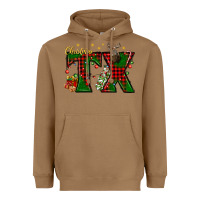 Toasted Coconut Christmas Texas With Deer Heavyweight Hoodie - BundleAndBundleShop