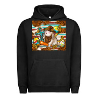 Pigment Black western bunny Urban Hoodie - TumblerDesignByShophia