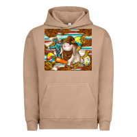 Pigment Burro western bunny Urban Hoodie - TumblerDesignByShophia