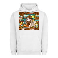 Pigment Lunar Rock western bunny Urban Hoodie - TumblerDesignByShophia