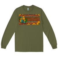 Army Green custom cowboy boots sunflowers and cactus license plate Long Sleeve Tee - Artiststas