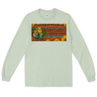 Matcha custom cowboy boots sunflowers and cactus license plate Long Sleeve Tee - Artiststas