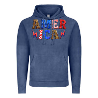 Vintage Denim america thunderbolt Vintage Hoodie - HRA Design Shop