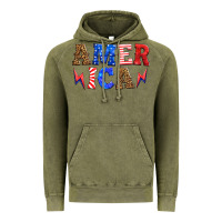 Vintage Olive america thunderbolt Vintage Hoodie - HRA Design Shop