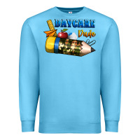Ocean Blue daycare dude Premium Sweatshirt - BundleAndBundleShop