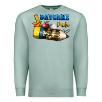 Seafoam daycare dude Premium Sweatshirt - BundleAndBundleShop