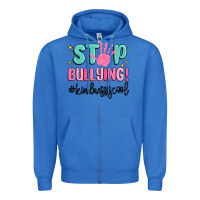 True Royal stop bullying kindness is cool Zipper Hoodie - MaliasSmallBusiness